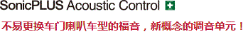 不易更換車門喇叭車型的福音，新概念的調(diào)音單元！